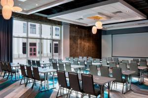 Aloft Fort Worth Downtown餐厅或其他用餐的地方