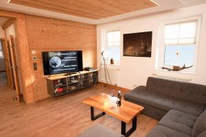 Ferienwohnung "Liftblick 1" im Kurort Altenberg的休息区