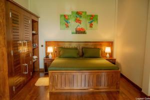 Lagoon gate Tangalle Resort客房内的一张或多张床位