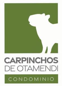坎帕纳Carpinchos De Otamendi的带有海豚的标志和安大略省雕刻字