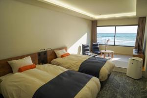 函馆Sinori205的海景客房 - 带两张床