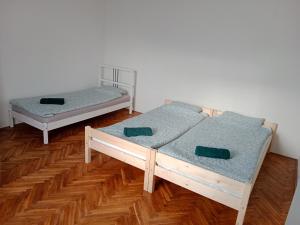 Apartmány v Malých Kyšicích客房内的一张或多张床位