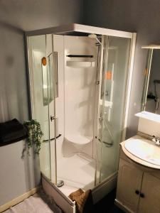 Bacchus Antwerpen - Rooms & Apartments的一间浴室