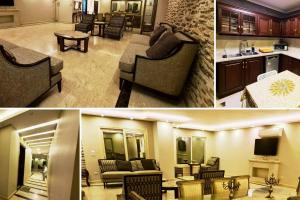 Spacious Executive Luxury Apartment with Balcony酒廊或酒吧区