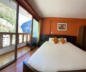 USGAR Machupicchu Boutique客房内的一张或多张床位