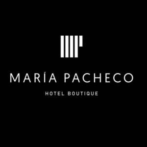 阿维拉María Pacheco Hotel Boutique的读了maria pacoscoco的标志