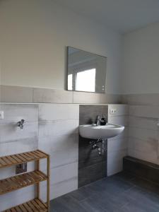 RüggowQuaduxenbarg - a65754的一间带水槽和镜子的浴室