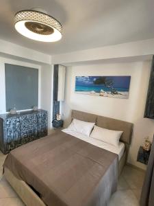 Luxury Beachhouse Apartment Boa Vista客房内的一张或多张床位