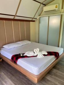 Kurina Hotel客房内的一张或多张床位