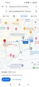 阿斯科利皮切诺BED and BREAKFAST il Duomo的谷歌地图的屏幕截图,指向位置