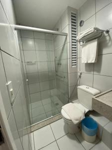 Gran Lençois Flat Residence - Barrerinhas (Aptº Particular)的一间浴室