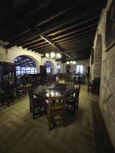 Hotel Hacienda San Miguel Regla餐厅或其他用餐的地方