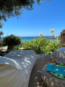 格利法达Just my dream beachfront Home 34 in Glyfada beach Corfu by New Era的相册照片