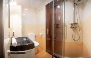 Brasil Playa Ha Apartment的一间浴室