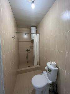 苏呼米Guest House Esma的一间带卫生间和淋浴的浴室