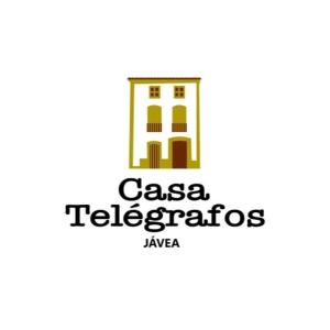 哈维亚Casa Telégrafos的建筑房地产公司的标志