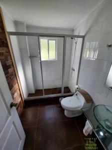 Cabañas Las Vertientes de Rupanco的一间浴室