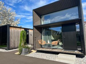 KODA LOFT - Urlaub im Tiny House Bodensee外面的花园