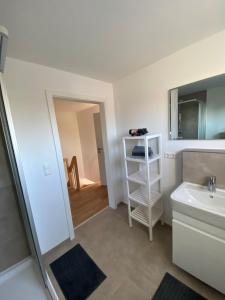 Ferienhaus Wesloer Landstraße 6a für 4 Personen的一间浴室