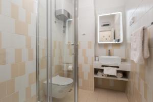 Apartmani Artqart Rijeka的一间浴室