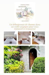 Sévignacq-MeyracqBains de Secours, Chambres d'hotes的花房照片的拼贴