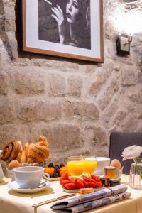 德拉维尼亚酒店提供给客人的早餐选择