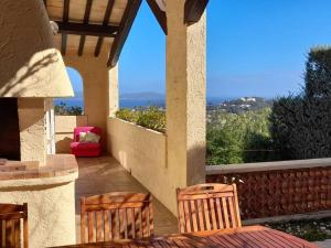 滨海卡瓦莱尔4-Star Private Villa with Heated Pool and Panoramic Sea View at Gulf de Saint Tropez的相册照片