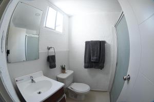 The Cozy Apartment的一间浴室