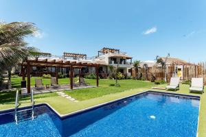 女人岛ISLA MUJERES MAYAKITA LUXURY VILLA with ROOFTOP JACUZZI的相册照片