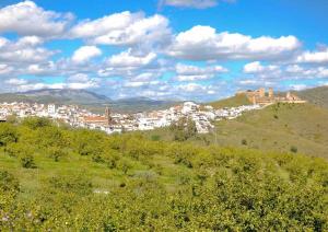 阿洛拉Paredones Casa Rural Caminito del Rey的山顶城市,城镇