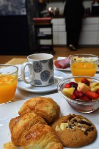 Hôtel Le Tiburon提供给客人的早餐选择