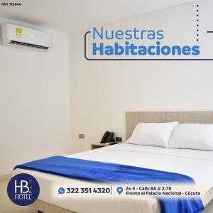 库库塔Hotel Blu Cúcuta的尼索斯查特的标志