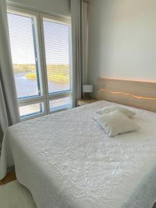 波里River 29, Baritoni的卧室配有白色床和2扇窗户