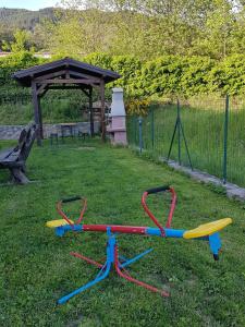 GavinanaLa locanda dei Reggia的孩子们在公园的草地上玩乐