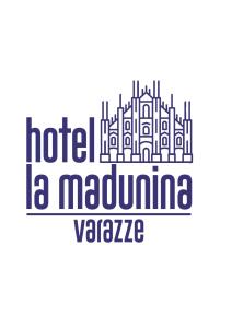 瓦拉泽HOTEL LA MADUNINA的马拉加墨西哥城标签