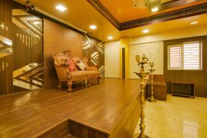 FabHotel Vijaylakshmi Stay Inn的休息区