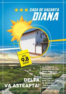苏利纳Casa Diana的传单,在带房子的别墅度假