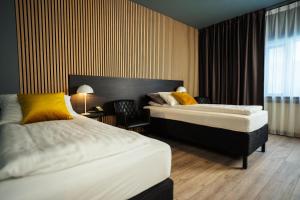 Konvin Hotel by Reykjavik Keflavik Airport客房内的一张或多张床位