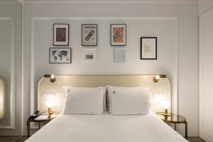 里斯本佩索阿酒店客房内的一张或多张床位