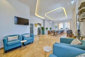 Tritoni Valletta Boutique Hotel的休息区