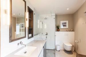 Larus Appartment Residenz Bellevue WG 5的一间浴室