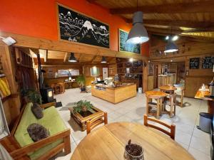 Hostal Pucon Sur的休息区