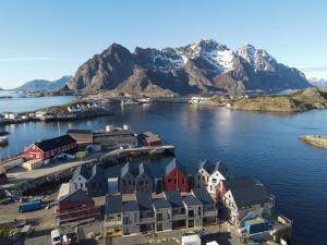 亨宁斯韦尔Modern apartment in Henningsvær的相册照片