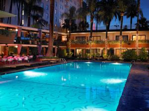好莱坞罗斯福酒店内部或周边的泳池