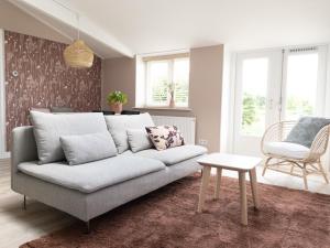 BeuningenHet Veldhuis的客厅配有沙发和桌子