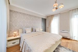 Varna Classic Apartments客房内的一张或多张床位