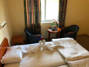 Hotell Indalsleden客房内的一张或多张床位