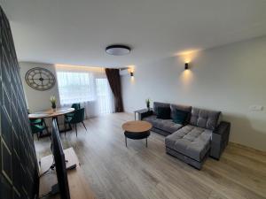 希奥利艾2-bedrooms apartment in city center Šiauliai的客厅配有沙发和桌子