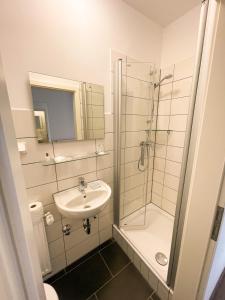 Hotel Kronenkurve的一间浴室