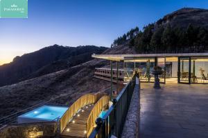 克鲁兹·德·特赫达克鲁兹德特赫达旅馆的山丘上带游泳池的房子